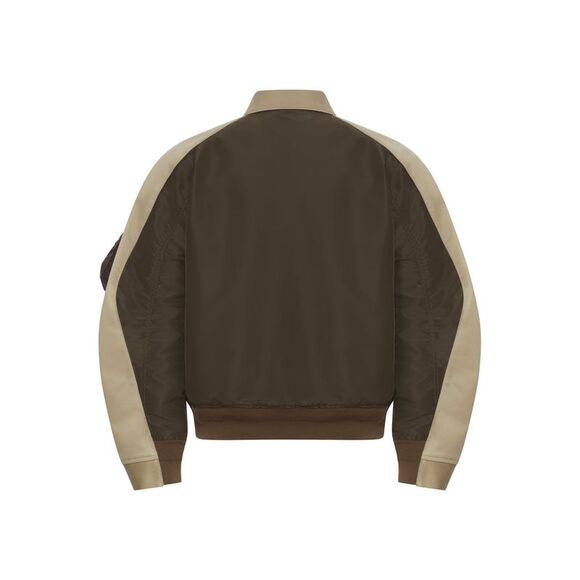 Sacai Men Cotton Chino X Nylon Twill Blouson - Picture 2 of 2